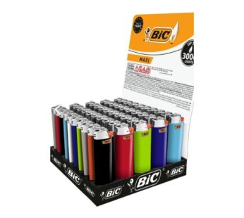 Bic J6 Maxi SLV Desenli Çakmak