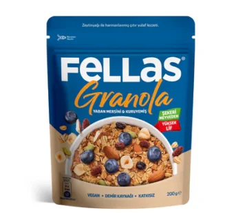 Fellas Granola Yaban Mersini & Kuruyemiş 300 Gr