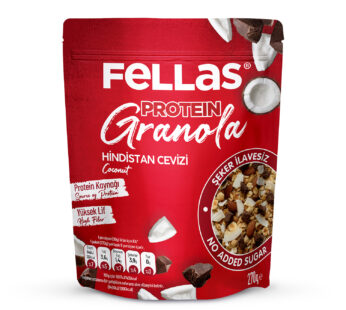 Fellas Protein Granola Hindistan Cevizi 270 Gr