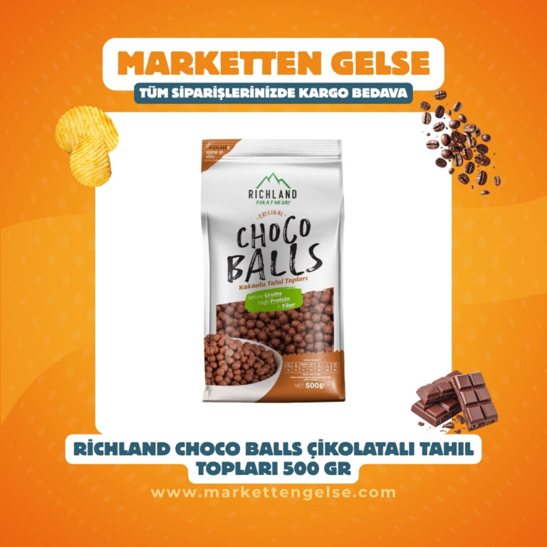 Richland Choco Balls Çikolatalı Tahıl Topları 500 Gr Katalog