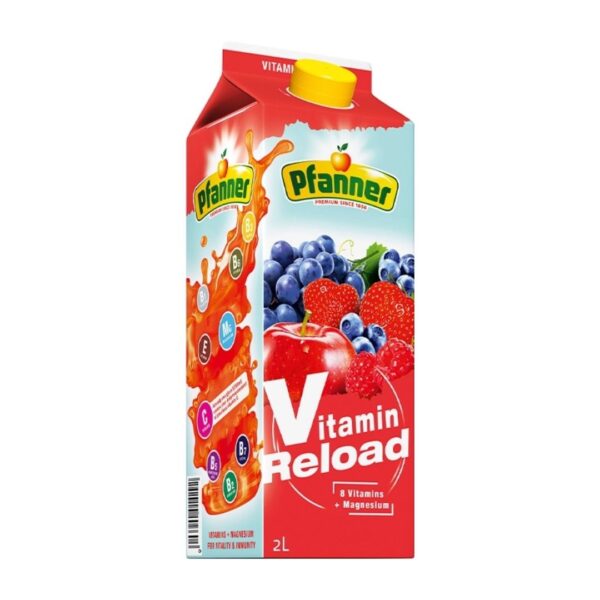 Pfanner Vitamin Reload Meyve Suyu 2 lt