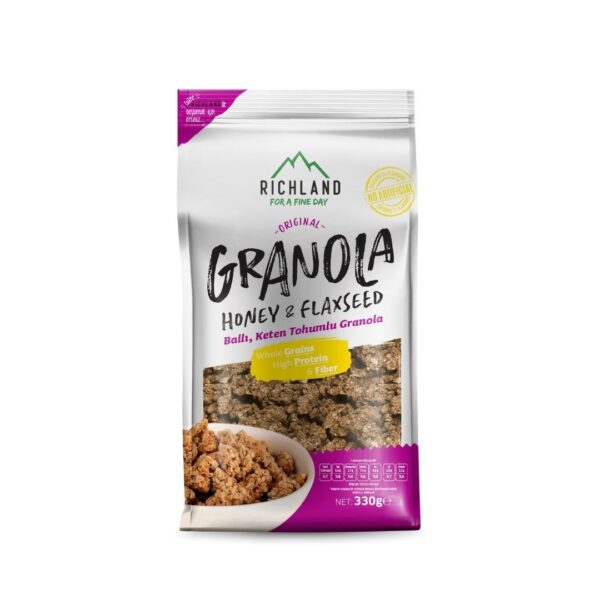 Rıchland Granola Yulaflı Ballı Ve Keten Tohumlu 330 gr