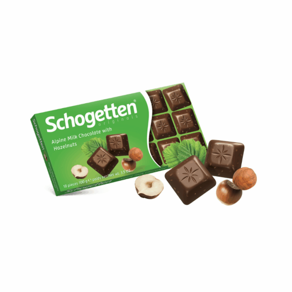 Schogetten Sütlü Fındıklı Çikolata 100 gr 4000607851001
