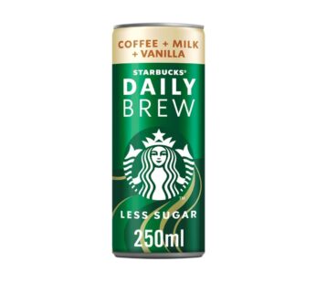 Starbucks Daily Brew Sütlü Vanilla Kahve 250 Ml