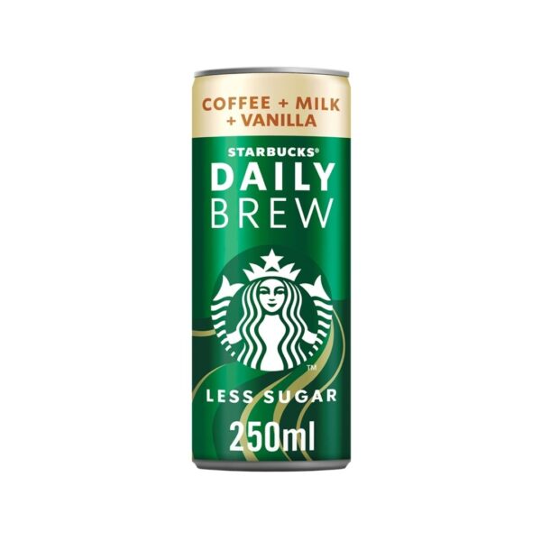 Starbucks Daily Brew Sütlü Vanilya Kahve 250ml