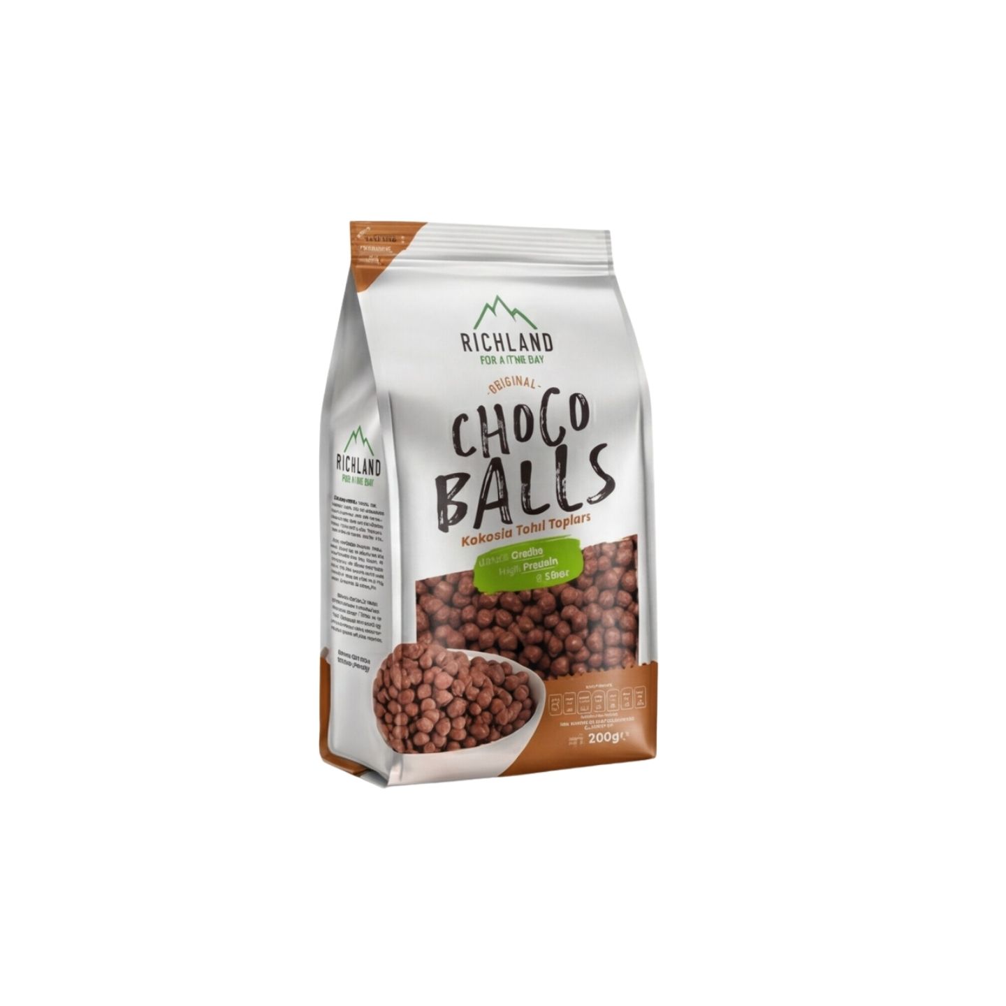 Richland Choco Balls Çikolatalı Tahıl Topları 500 Gr 4 Richland Choco Balls Çikolatalı Tahıl Topları 500 Gr - Görsel 2