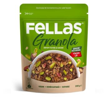Fellas Granola Antep Fıstığı & Kakao 200 Gr