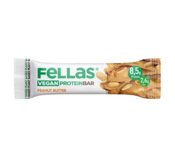 Fellas Vegan Protein Bar – Yer Fıstığı Ezmeli 40 Gr