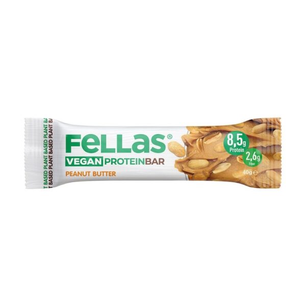 Fellas vegan protein bar yer fıstığı ezmeli 40 gr 8683200063864