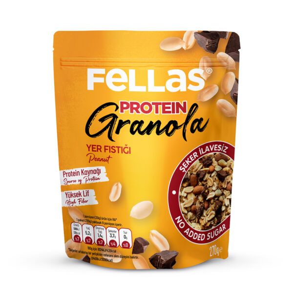 Fellas Protein Granola Yer Fıstığı 270 gr 8681185086977