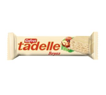 Tadelle Beyaz Çikolata Kaplı Sütlü Krema Dolgulu Gofret 35 Gr