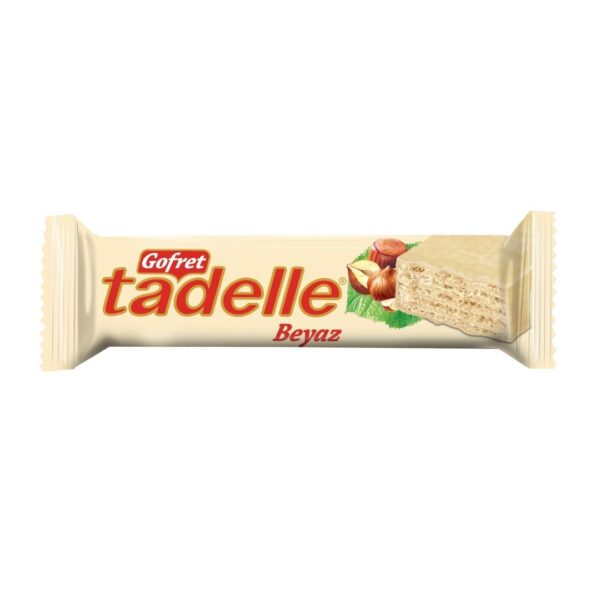 Tadelle beyaz çikolatalı gofret 35 gr 8683417000539