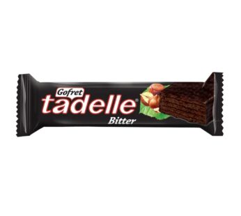 Tadelle Bitter Çikolata Kaplı Kakaolu Gofret 35 Gr