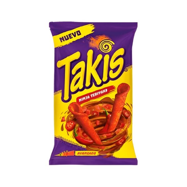 Takis Ninja Teriyaki 90gr 8412600018378
