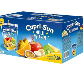 Capri – Sun Capri-Sun Multi Vitamin Karışık Meyveli Vitaminli İçecek 20 x 200 ml