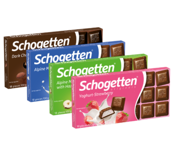 Schogetten Karışık Çikolata Paketi 100 Gr