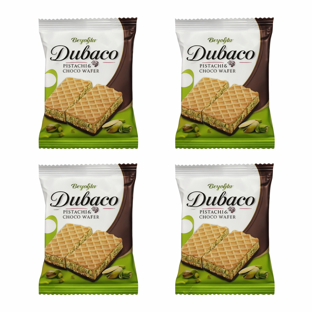 BEYOĞLU PISTACHIO CHOCO WAFER 32 GR x4 3 BEYOĞLU PISTACHIO CHOCO WAFER 32 GR x4