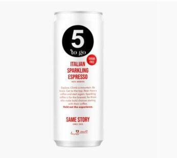 5 TO GO ITALIAN SPARKLING ESPRESSO SUGAR FREE 250ML