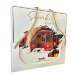 Beyoğlu Sembol Taksim Hediyelik Çikolata 300 Gr fındıklı krema dolgulu özel kutu