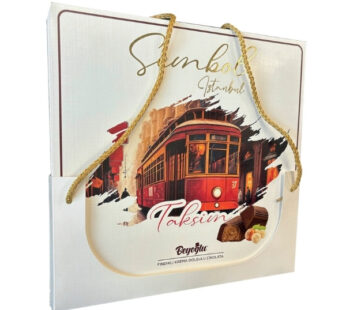 Beyoğlu Sembol Taksim Hediyelik Çikolata Fındıklı Krema Dolgulu 300gr