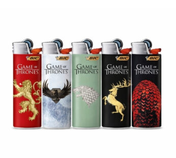 Bic J5 Mini Desenli (GOT) Çakmak – 5 Adet