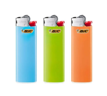 Bic J3 Taşlı Slim Çakmak – 3 Adet