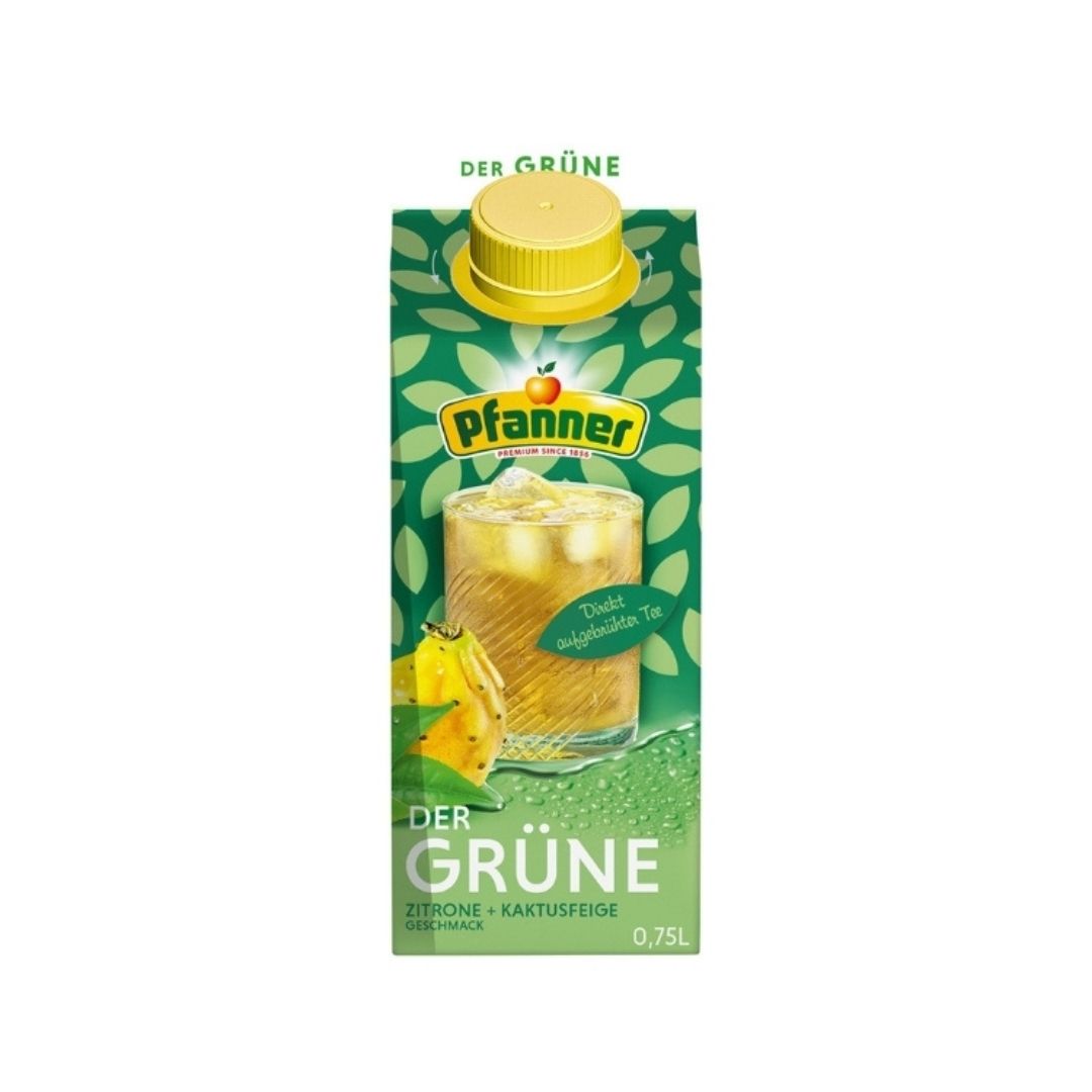 Pfanner Gruner Yeşil Çay Aromalı Soğuk Çay 750 Ml 3 pfanner yeşil çay 750 ml