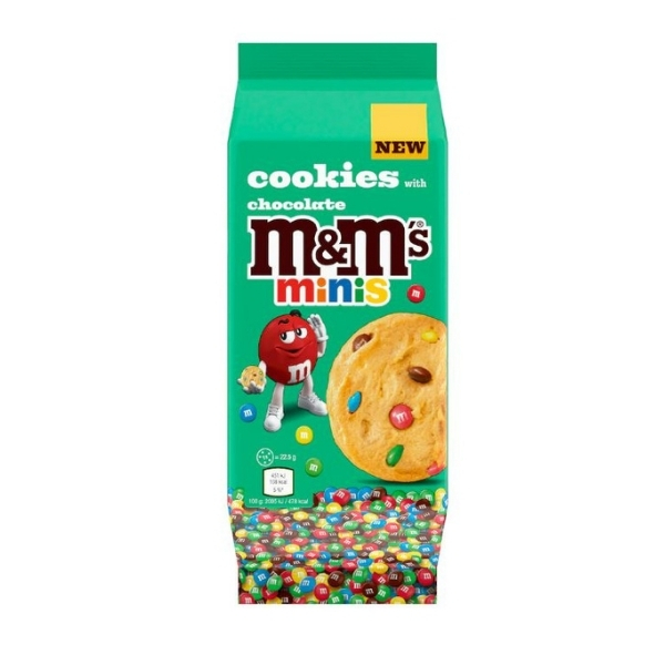M&M's Minis Milk Chocolate Cookies 180g 3 M&M's Minis Milk Chocolate Cookies 180g