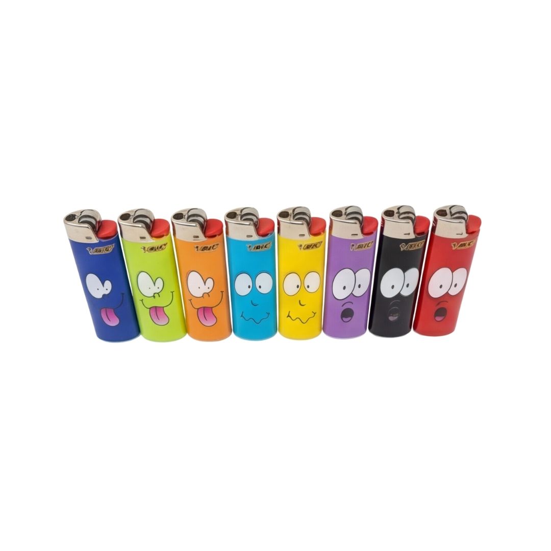 Bic J3 Slim Desenli Çakmak - 8 Adet 5 big7