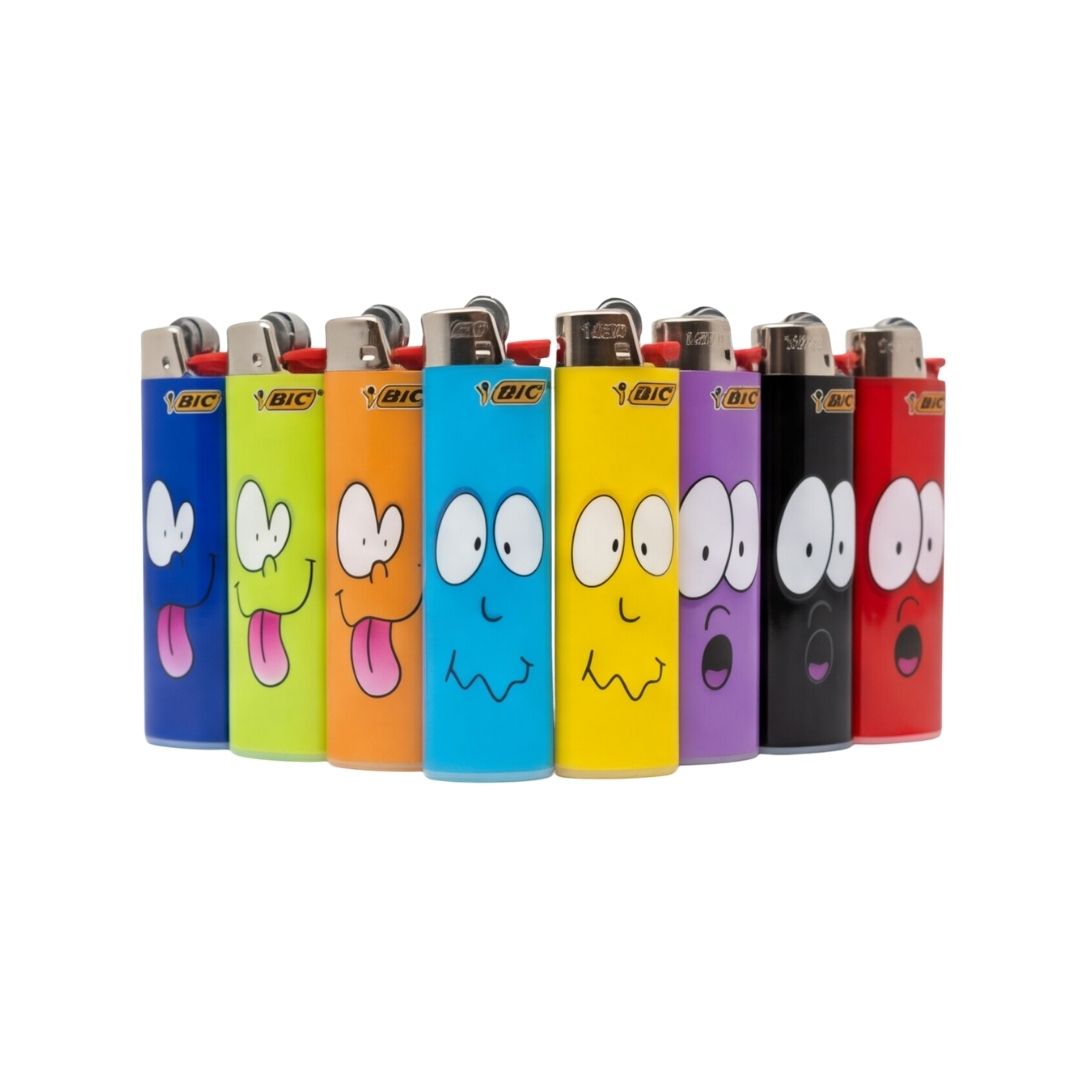 Bic J3 Slim Desenli Çakmak - 8 Adet 4 big9