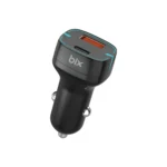 Bix BXCCP36WT 38W Type-C PD 20W ve USB-A Araç Şarj Cihazı Siyah