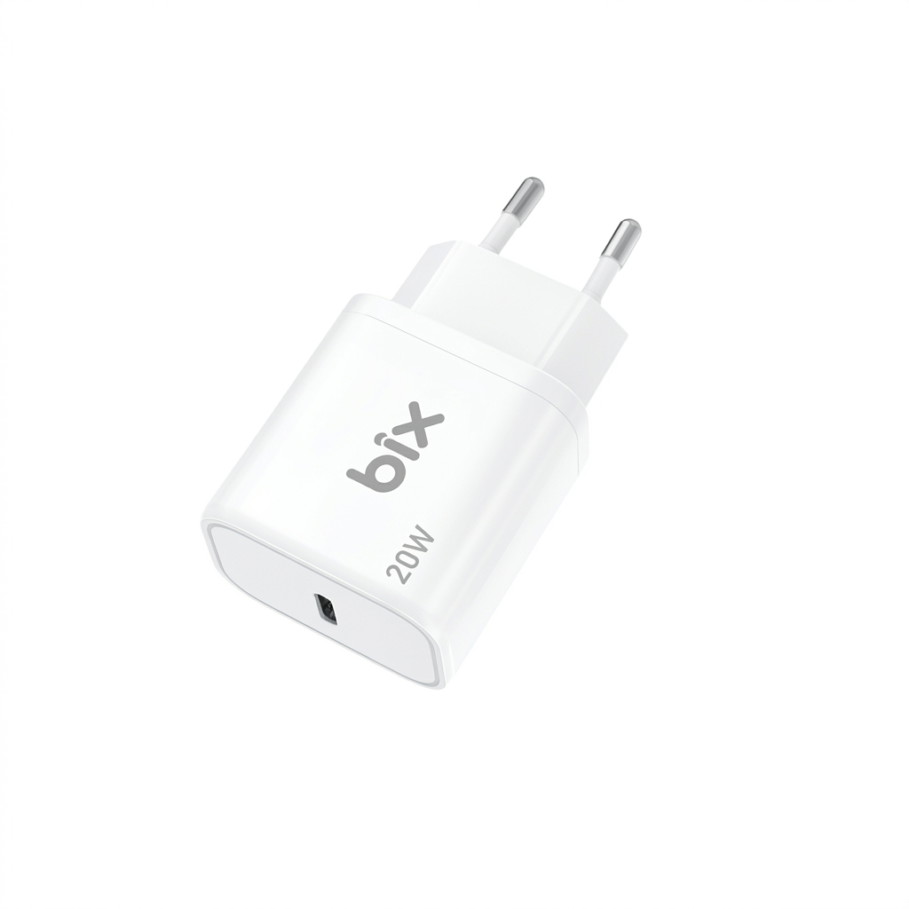 Bix BXT22W 20W USB-C PD 3.0 Akım Korumalı Hızlı Şarj Adaptörü Beyaz 3 Bix BXT22W 20W USB-C PD 3.0 Akım Korumalı Hızlı Şarj Adaptörü Beyaz