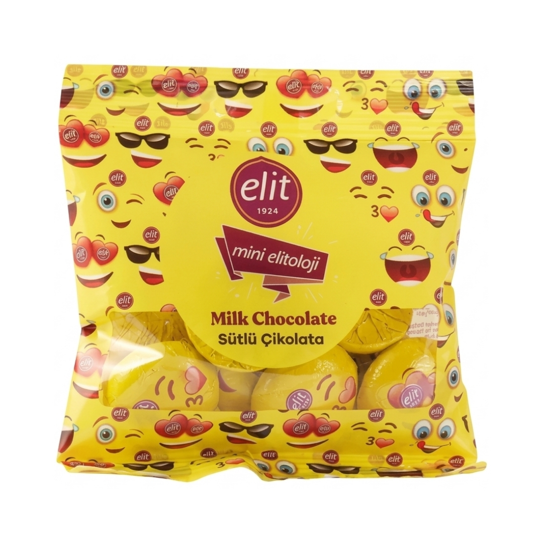 Elit Çikolata Mini Elitoloji Sütlü Çikolata 60g 3 Elit Çikolata Mini Elitoloji Sütlü Çikolata 60g