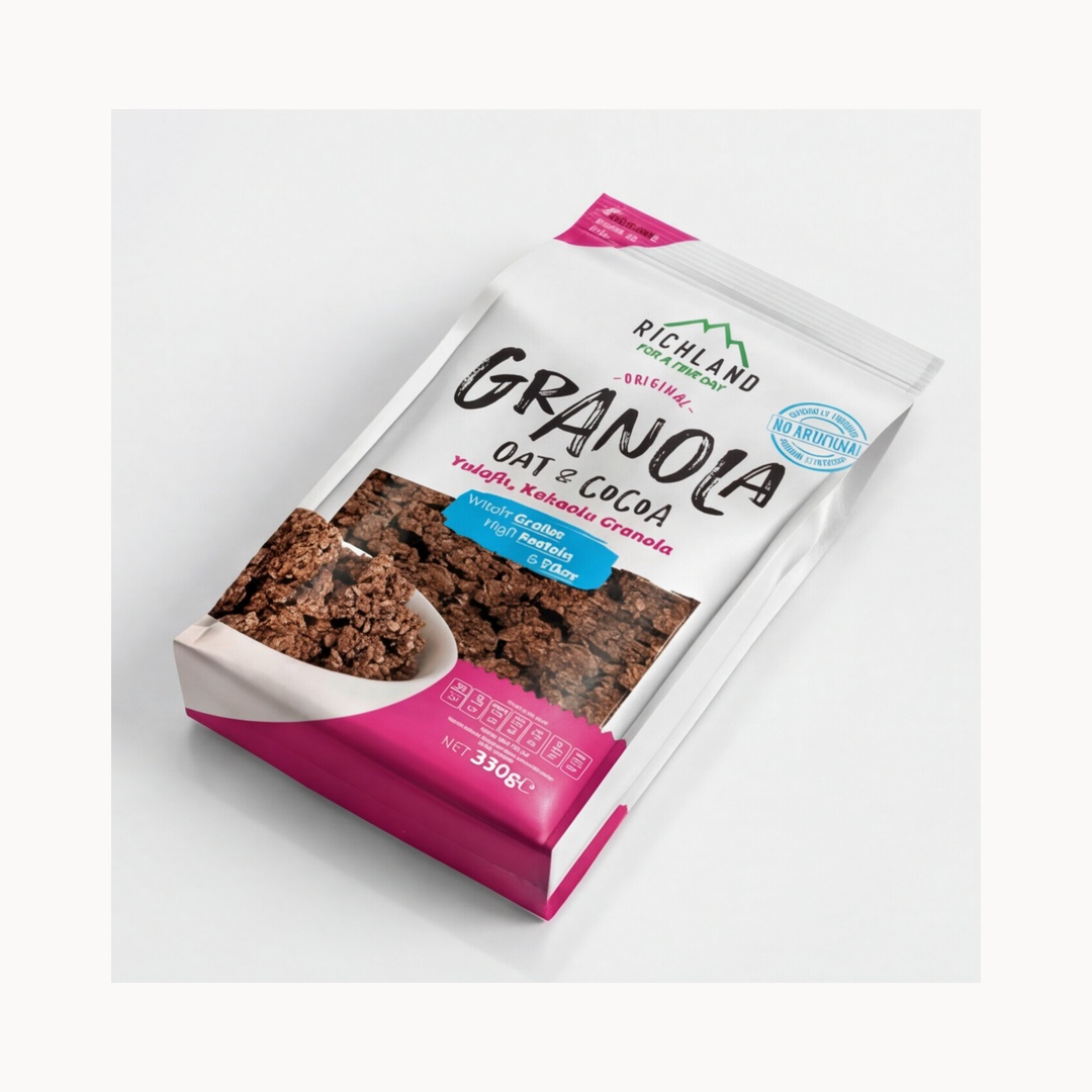 Richland Granola Yulaflı Kakaolu 330 Gr 5 Richland Granola Yulaflı Kakaolu 330 Gr - Görsel 3