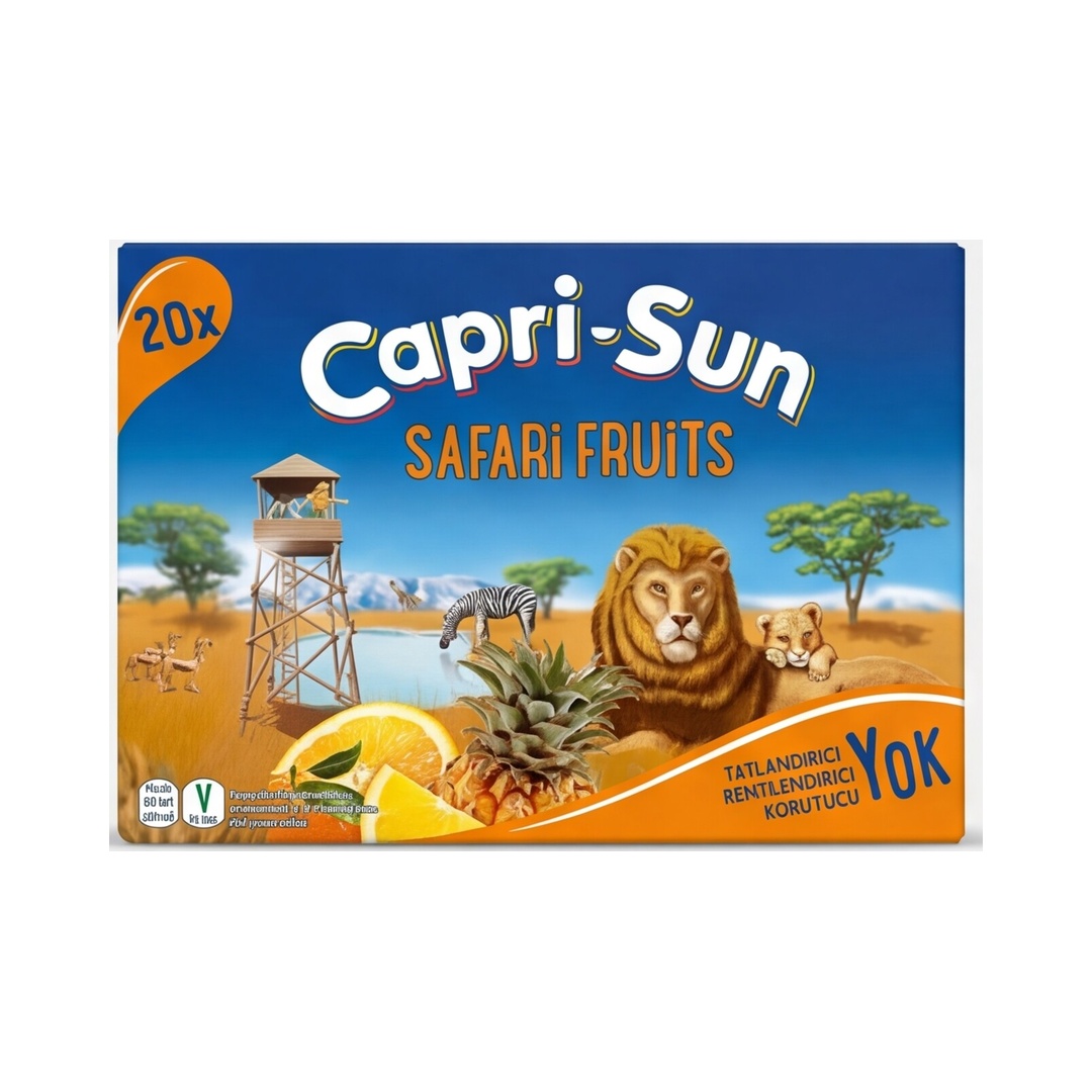 Capri-Sun Safari Karışık Meyveli İçecek 20 x 200 ml 4 Capri-Sun Safari Karışık Meyveli İçecek 20 x 200 ml - Görsel 2