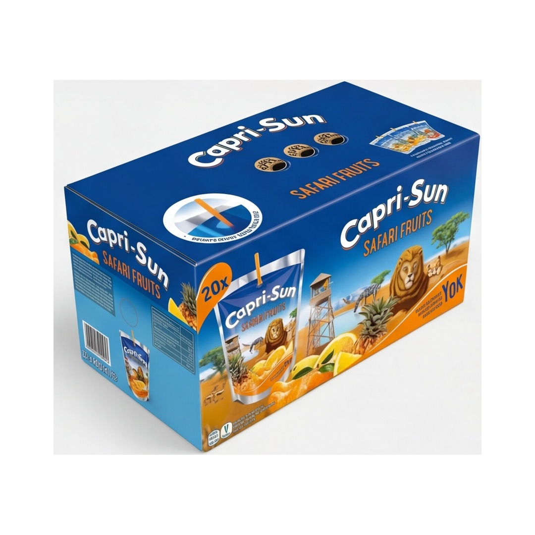 Capri-Sun Safari Karışık Meyveli İçecek 20 x 200 ml 5 Capri-Sun Safari Karışık Meyveli İçecek 20 x 200 ml - Görsel 3