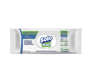 Solo Temizlikte Doğal Güç Okaliptus&çam Esintisi Yüzey Temizlik Havlusu 100 Yaprak