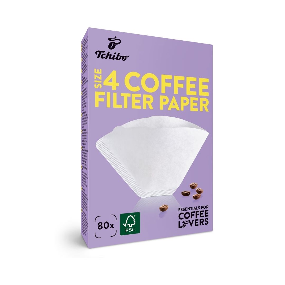 Tchibo 4 Numara Filtre Kağıdı 80'li 3 Tchibo 4 Numara Filtre Kağıdı 80'li
