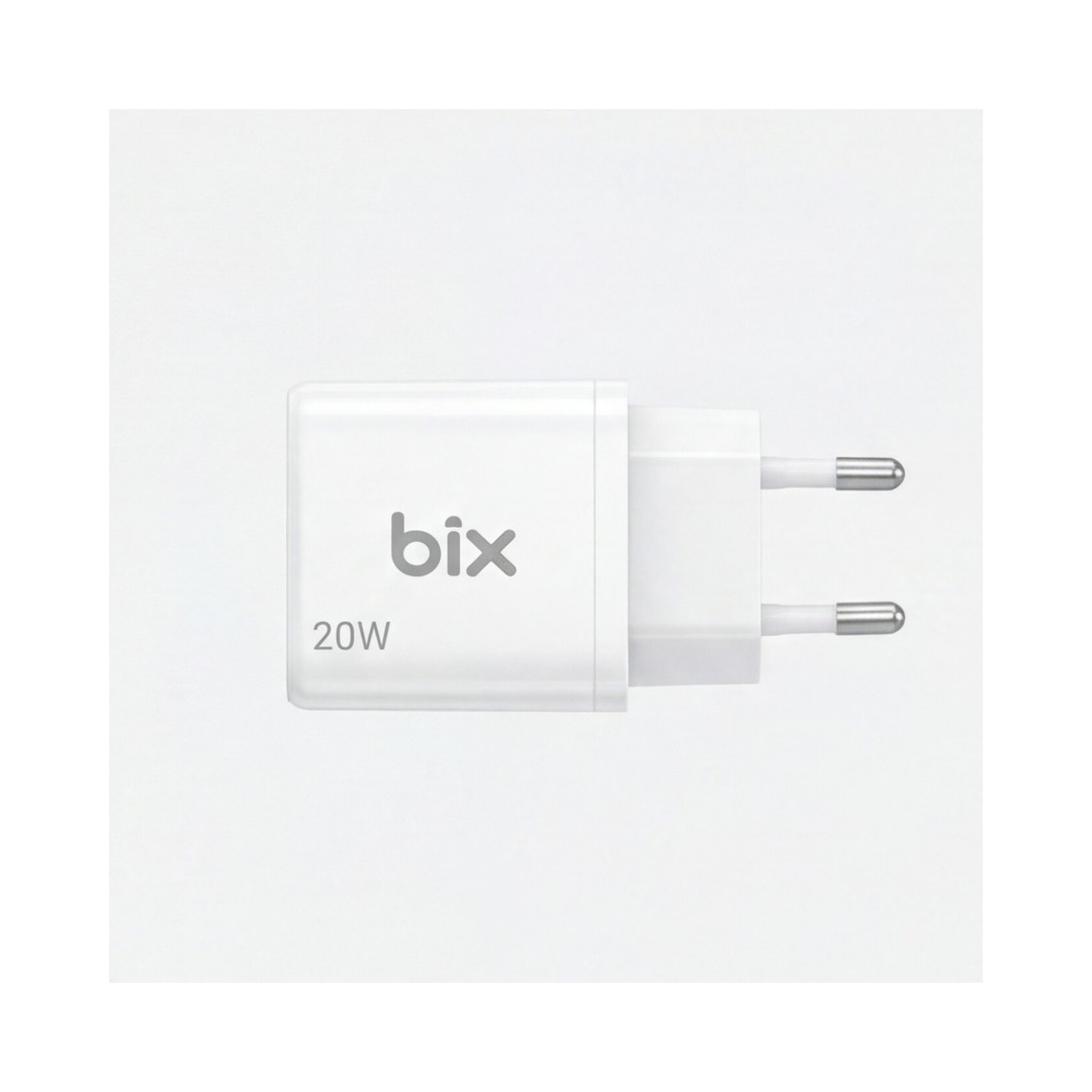 Bix BXT22W 20W USB-C PD 3.0 Akım Korumalı Hızlı Şarj Adaptörü Beyaz 4 Bix BXT22W 20W USB-C PD 3.0 Akım Korumalı Hızlı Şarj Adaptörü Beyaz - Görsel 2