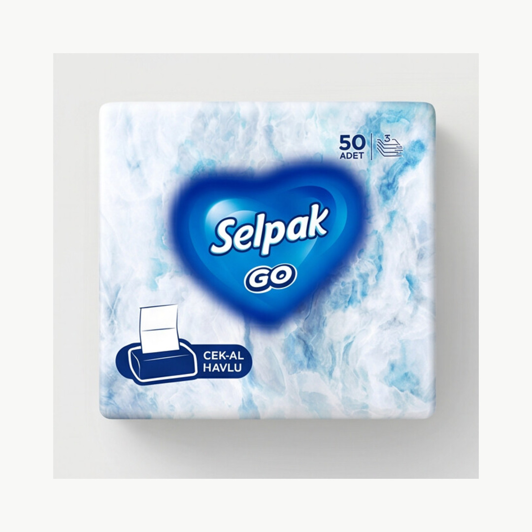 Selpak GO Çek-Al Havlu 50'li 4 Selpak GO Çek-Al Havlu 50'li - Görsel 2