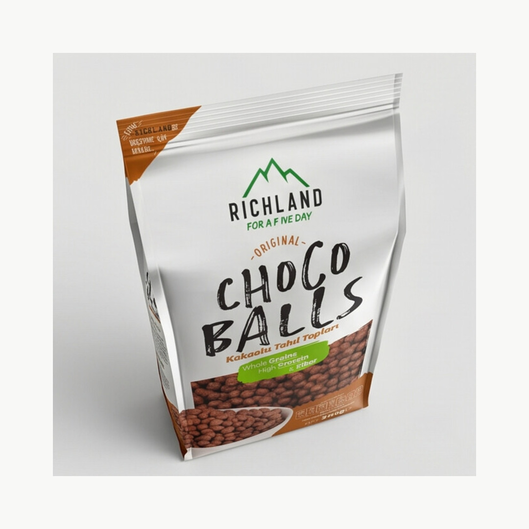 Richland Choco Balls Çikolatalı Tahıl Topları 500 Gr 5 Richland Choco Balls Çikolatalı Tahıl Topları 500 Gr - Görsel 3