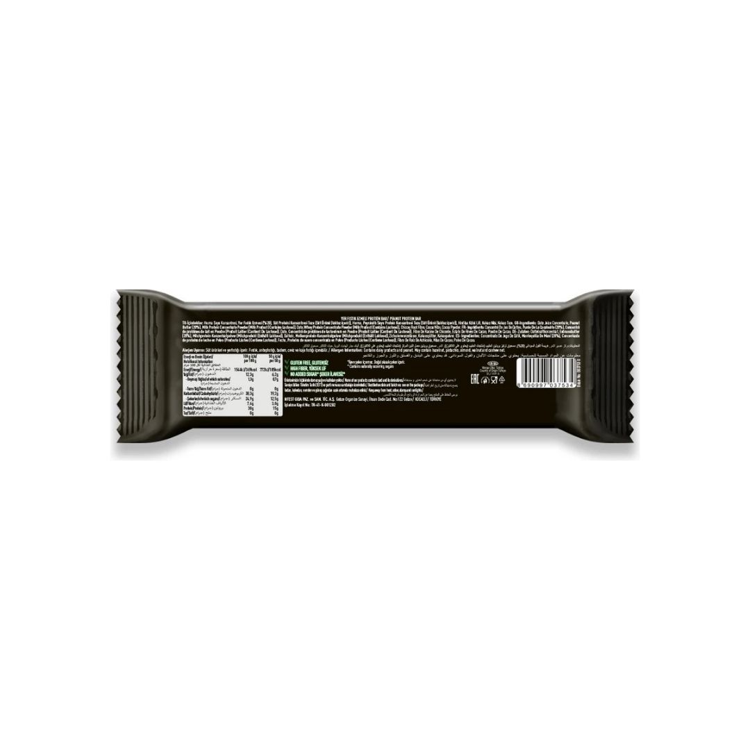N'fest Yer Fıstıklı Yüksek Protein Bar 50gr 4 N'fest Yer Fıstıklı Yüksek Protein Bar 50gr Bilgi