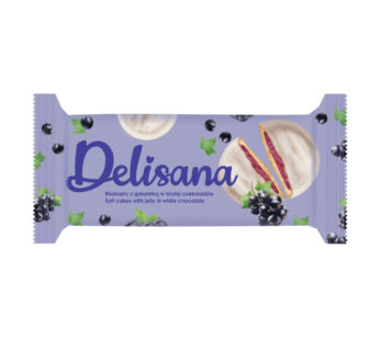 Delisana Beyaz Çikolatalı Frenk Üzümü Aromalı Kek 135gr