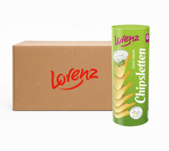 LORENZ CHIPSLETTEN SOUR CREAM 100GR x15