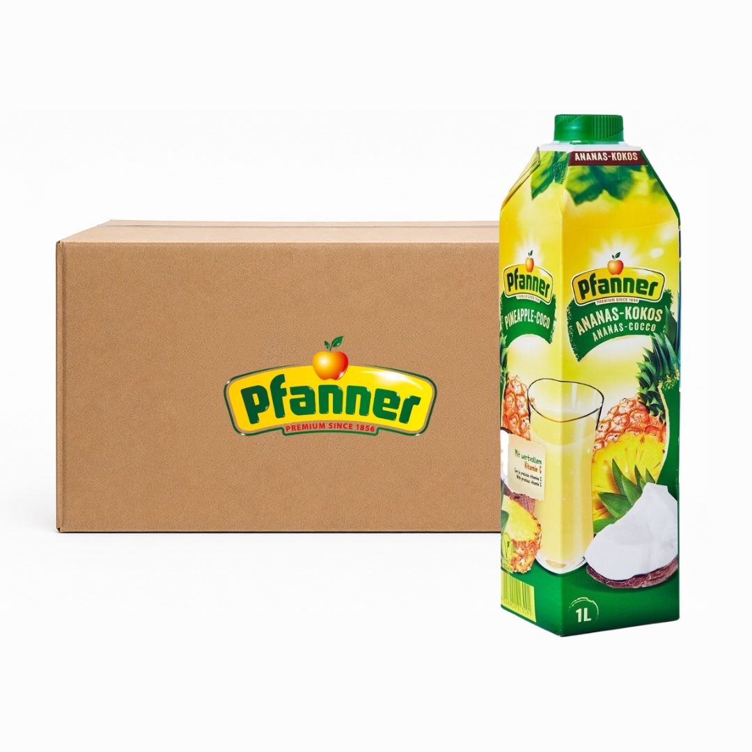 Pfanner Ananas-Kokos Meyve Suyu 1 Lt x8 3 Pfanner Ananas-Kokos Meyve Suyu 1 Lt x 8
