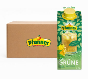 Pfanner Gruner Yeşil Çay Aromalı Soğuk Çay 750 Ml x8