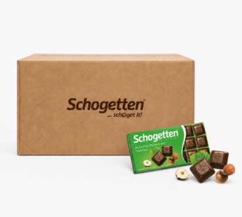 Schogetten Sütlü Fındıklı Çikolata 100 Gr x15