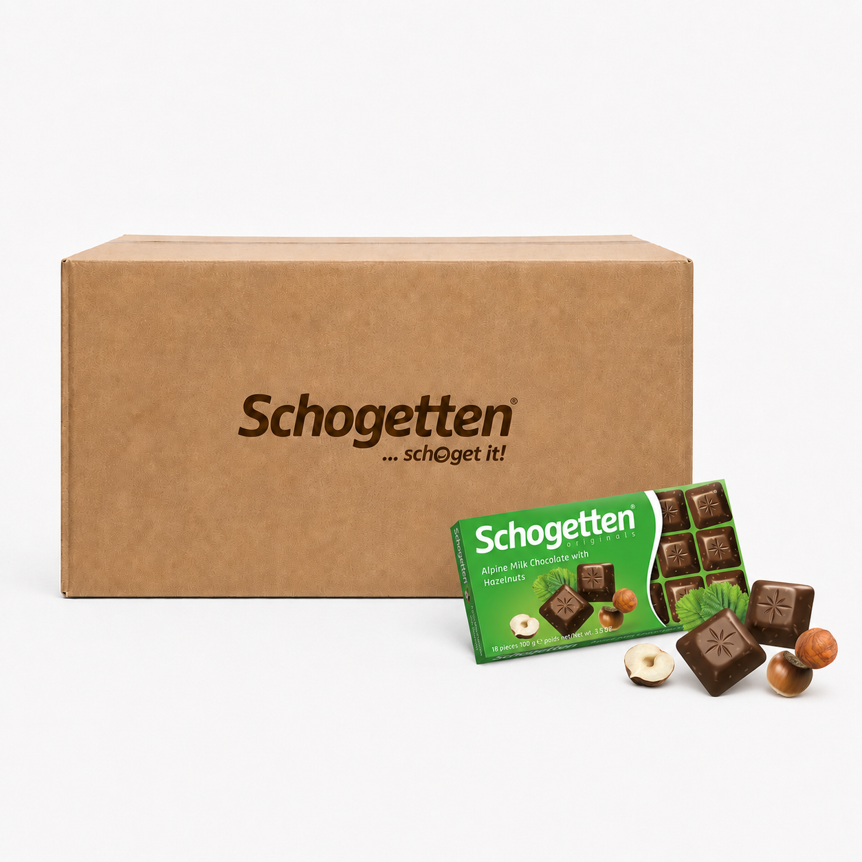 Schogetten Sütlü Fındıklı Çikolata 100 Gr x15 3 Schogetten Sütlü Fındıklı Çikolata 100 Gr x15