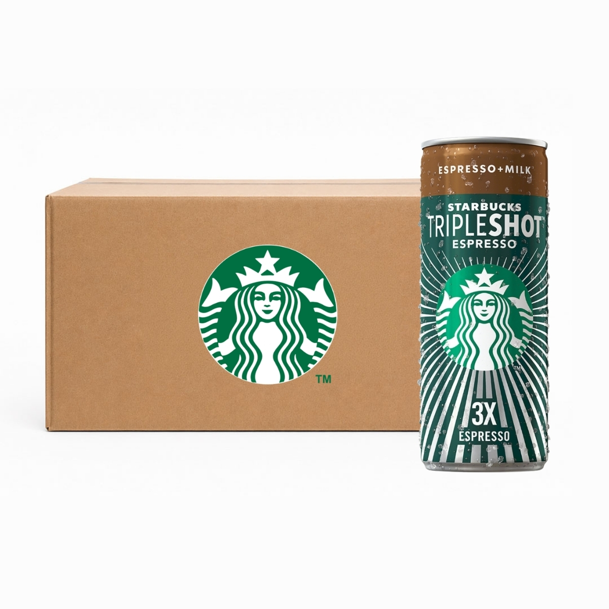 Starbucks Tripleshot Espresso 300ml x12 3 Starbucks Tripleshot Espresso 300ml x12