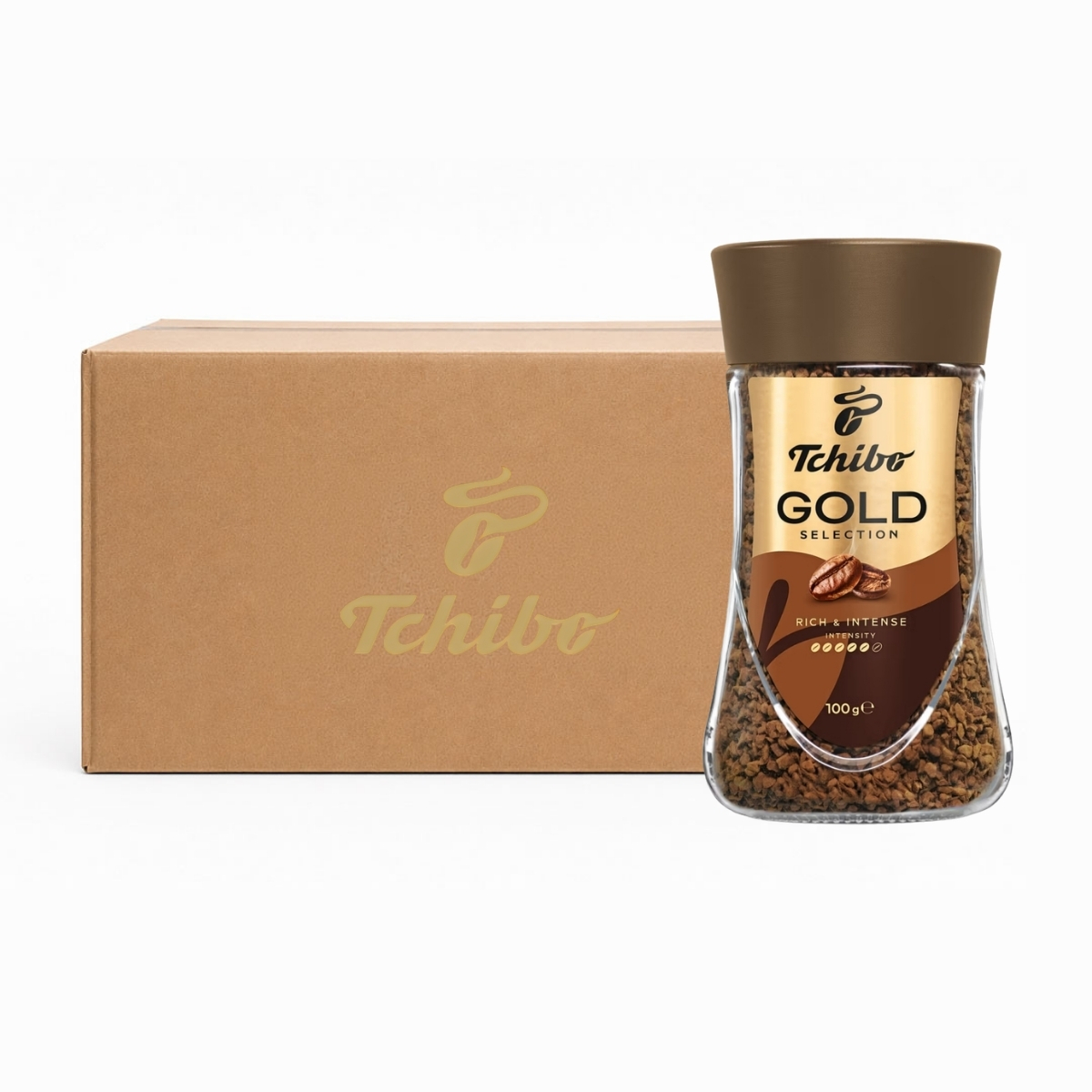 Tchibo Gold Selection Kavanoz 100gr x6 3 Tchibo Gold Selection Kavanoz 100gr x 6